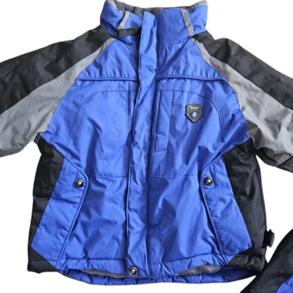 PROTECTION SYSTEMS Blue Black Jacket and Bib Overall Snowpants Boys 18 months - Picture 5 of 12